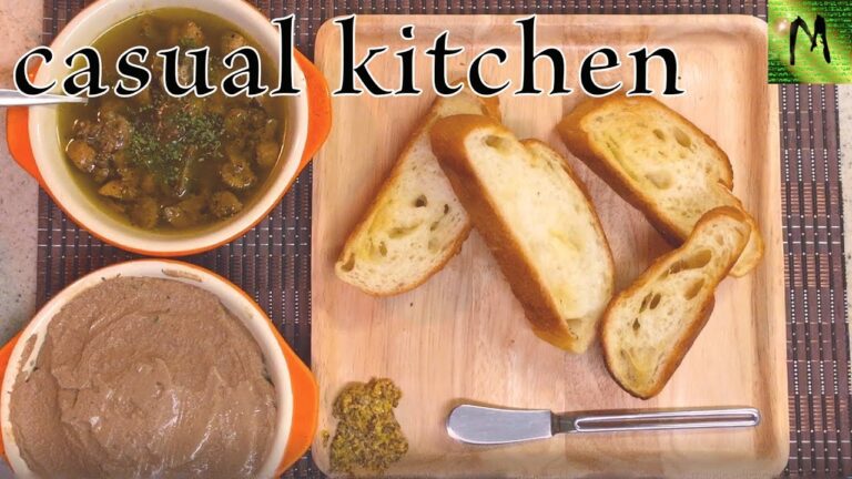 【鶏レバーパテとガーリックマッシュルーム】自作パテは皆が思うより旨いレシピ