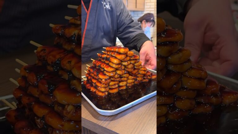 1本100円で食べられる絶品みたらし団子！秘伝の醤油ダレにどっぷり浸した逸品【豆の樹：愛知 岡崎】