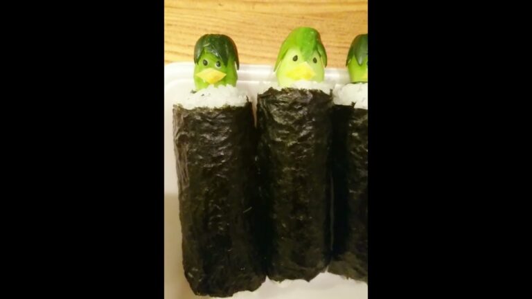 今日はかっぱ巻きを作ってみました