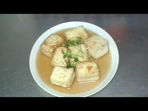 揚げ出し豆腐☆フライパンで簡単にできます