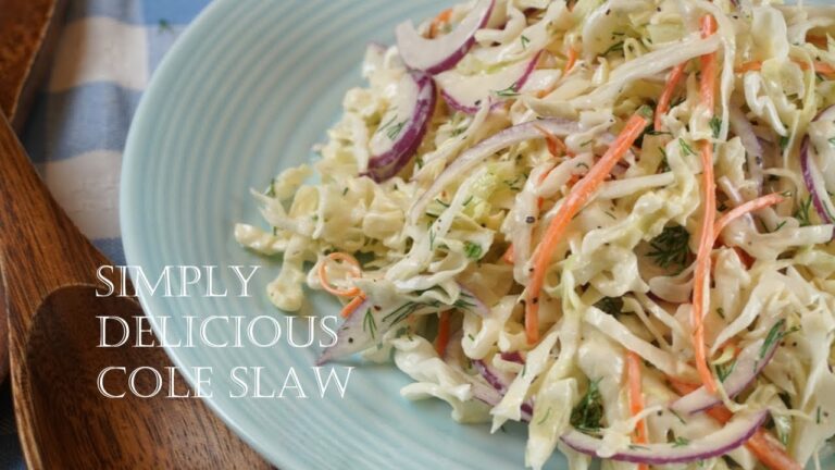 Simply Delicious Coleslaw (with Dill)         とにかく美味しいコールスロー