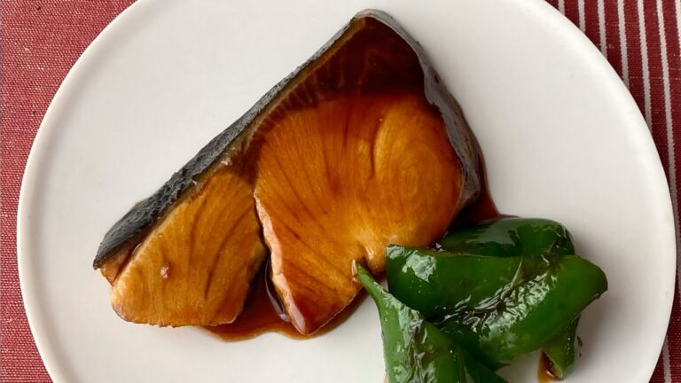 【フライパン1つで簡単に！宝石のように美しい】ぶりの照り焼き #ぶり #てりやき #料理