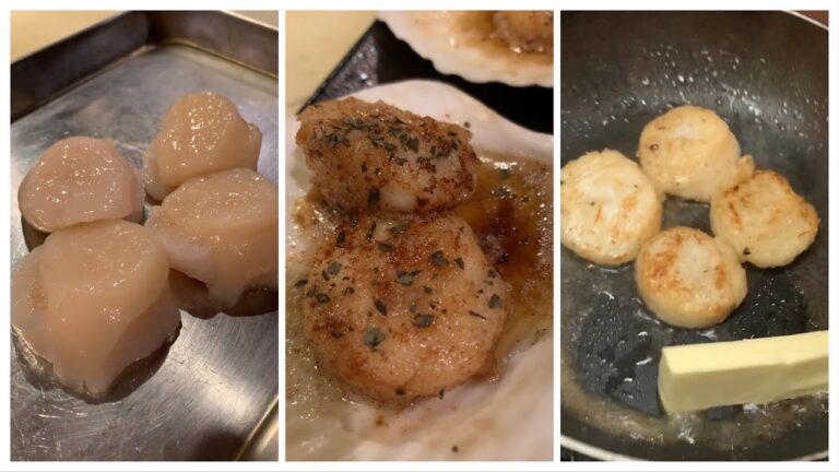 ホタテ貝柱のソテー‼︎焦がしバター醤油仕立て#shorts