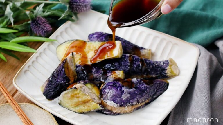 【なすのはさみ揚げ】旨味がじゅわっと ！ボリュームたっぷり♪｜macaroni（マカロニ）