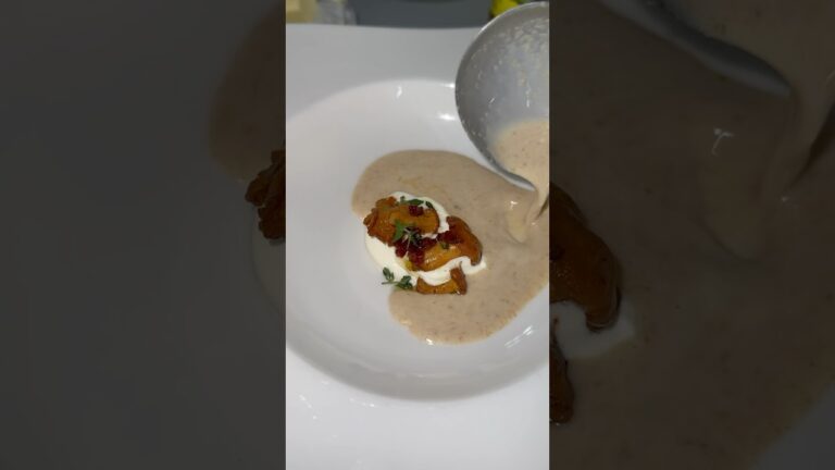 Mushroom Soup homemade Christian Konopatzki Life #shorts #mushroomsoup #souprecipe