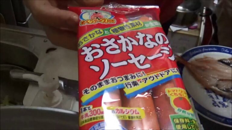 ★手さぐりクッキング（食9）「キャベツと魚肉ソーセージ炒め」