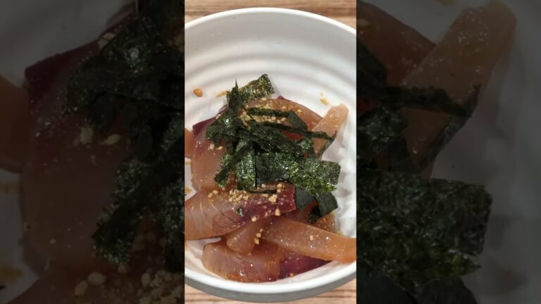 【簡単】はまちの漬けで晩酌　プレミアムモルツ #Shorts