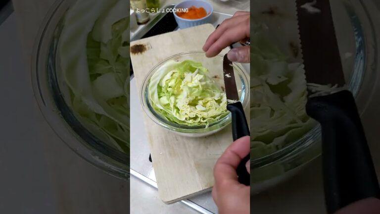 【レンチン】キャベツとサバの味噌缶で誰でも簡単に作れる！！美味しい料理がこれです！お酒のおつまみにもご飯のお供にもオススメです！