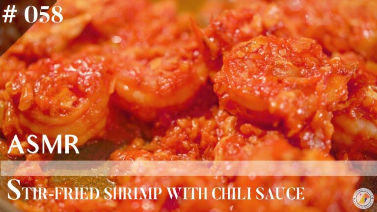 #58【ASMR】エビチリソースの作り方♪｜音フェチ仕様