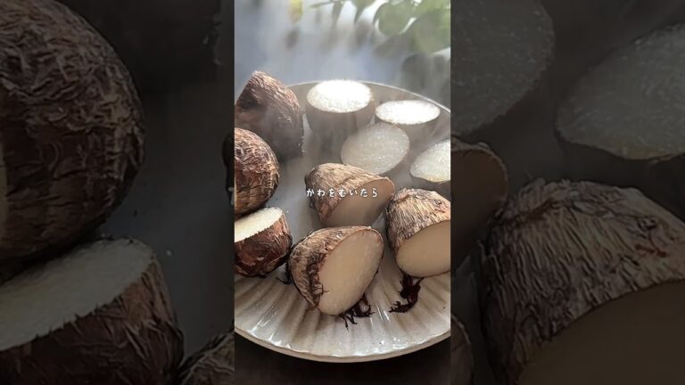 驚くほど美味しい【里芋サラダ】#レシピ