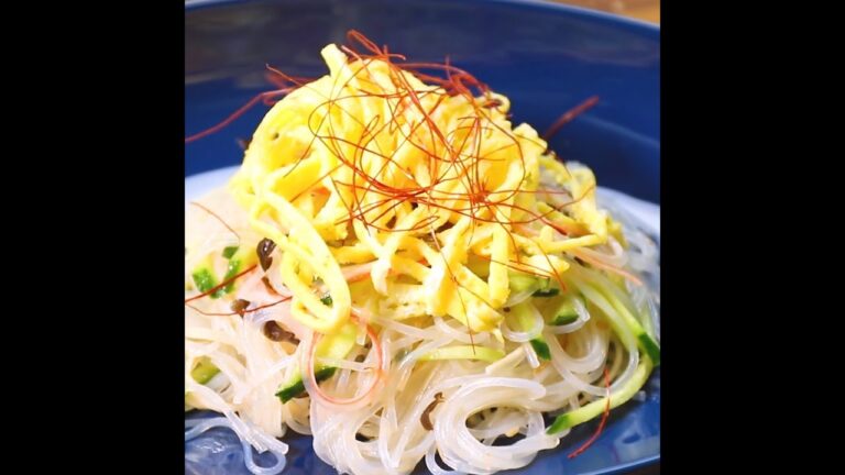 コリコリ食感のさっぱりサラダ☆春雨ときくらげのＸＯ醤サラダ ｜ moguna[モグナ]