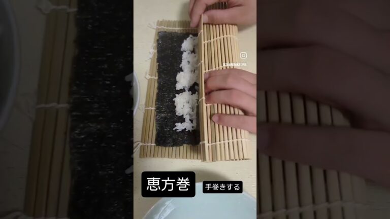 #恵方巻 #仕込み  #厚焼きたまご #お寿司 #サーモン#マグロ #かにかま #水菜 #さくらで んぶ