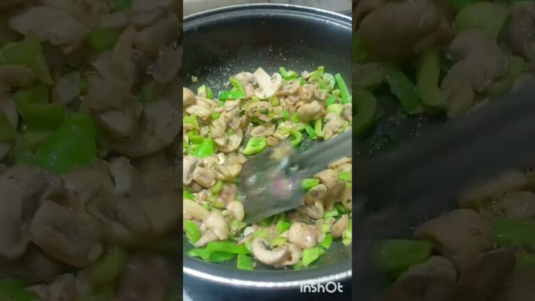 Chilli mushroom recipe #shorts video