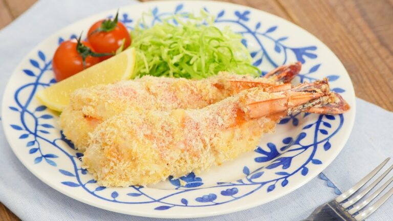 大きなタルタルえびフライ