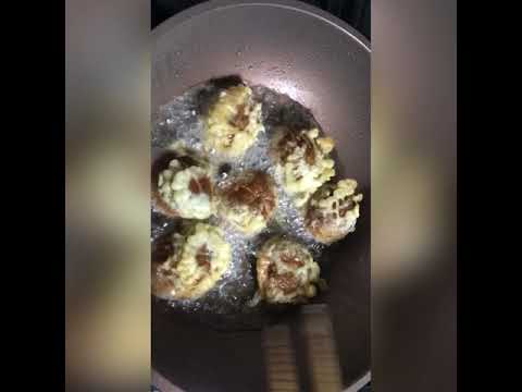 椎茸、ししとう天ぷら