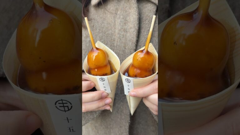 1本120円焼きたてみたらし団子🍡 #大阪グルメ #japanesefood #osaka
