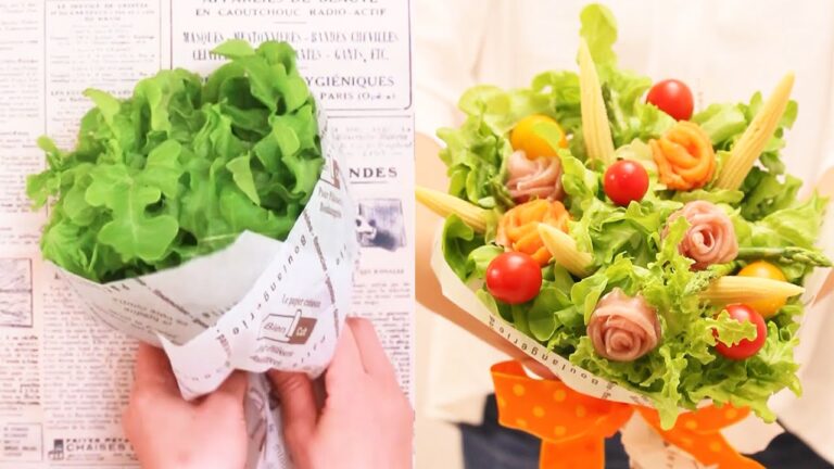 ブーケレタスを使ったサラダブーケ｜C CHANNELレシピ