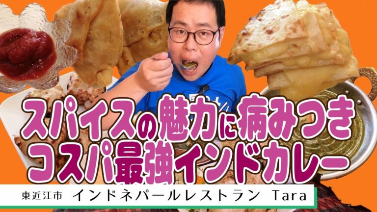 【湖国のグルメ】インドネパールレストラン Tara【滋賀最安！？コスパ最強インドカレー】