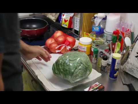 【自炊/料理】春キャベツとアンチョビのパスタ【水戻し】