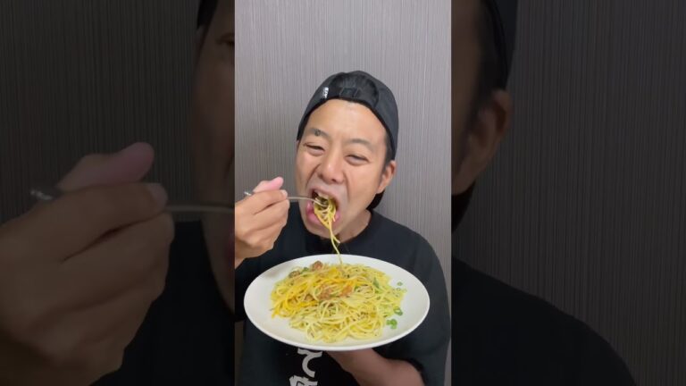 18kg痩せの納豆パスタができましたよ