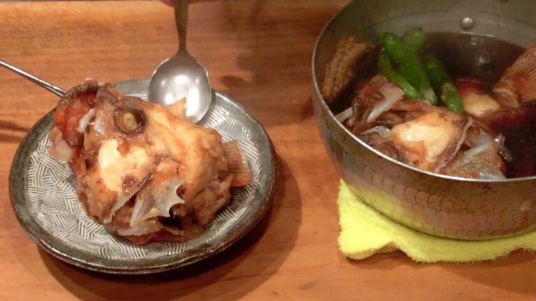 《アコウの頭のあら炊き》・・・・大和の 和の料理《あら炊き》