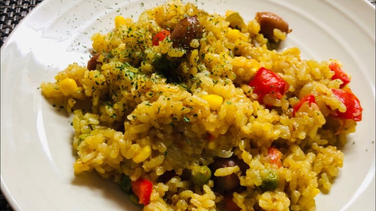 【カレーピラフ】 #53 超簡単で絶品な炊飯器カレーピラフ！