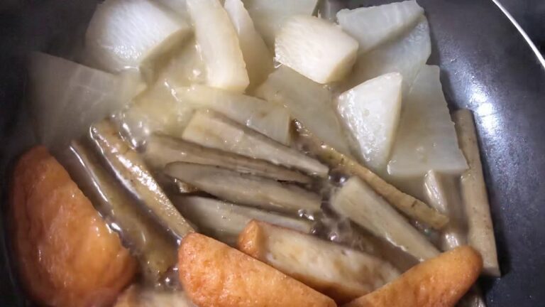 さつま揚げと野菜の煮物