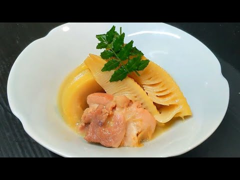 たけのこと鶏もも肉の甘辛煮！春のおかずにどうぞ！