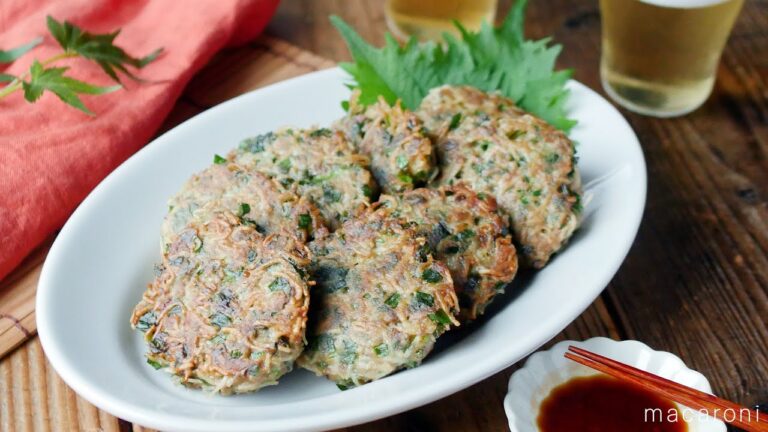 【ニラしそそうめん餃子】あまったそうめん大活躍♪クセになるもちっと食感✨