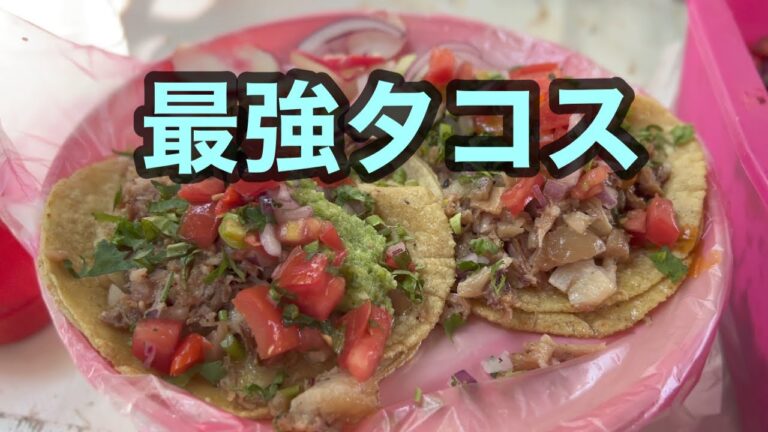 メキシコ本場のタコス 　カルニータ　メキシコシティ　Mexico City