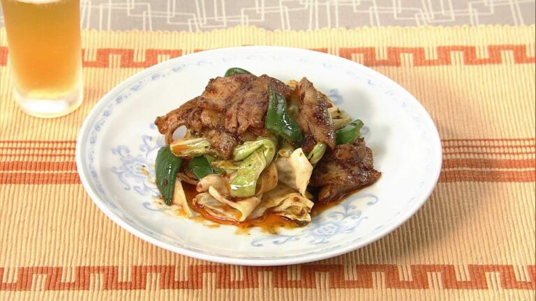 【DAIGOも台所】回鍋肉｜普段使わない「醤(ジャン)」フル活用♪