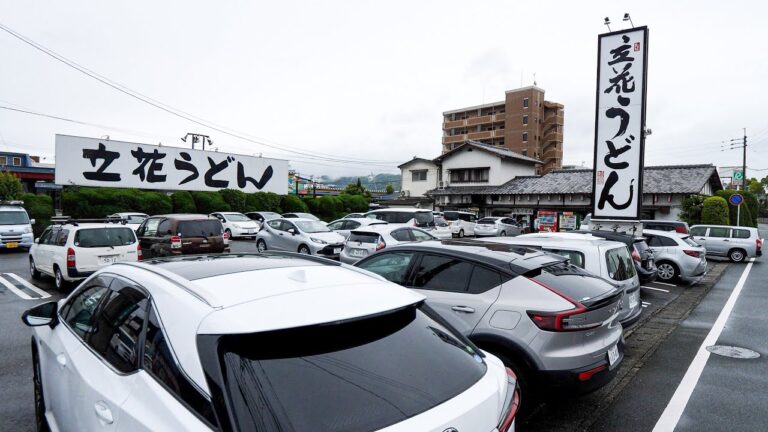 朝９時３０分開店→１５００杯鬼売れ爆速提供うどん屋がヤバ過ぎた丨Tempura and Udon Restaurant : Japanese style