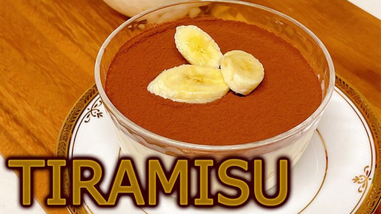 Tiramisu Recipe | How to make Tiramisu | 簡単なティラミスの作り方 | クリームチーズで簡単ティラミス(マスカルポーネ不使用)