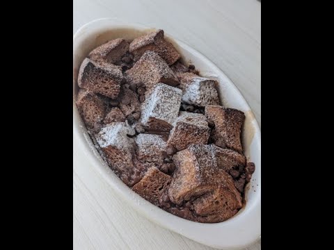 【カロリー要注意な一品】チョコレート・パンプディング