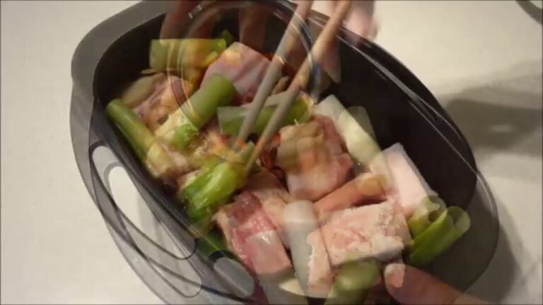 魚焼きだけじゃない！グリルの中で煮込む「豚の角煮中華風」の作り方　レシピ動画