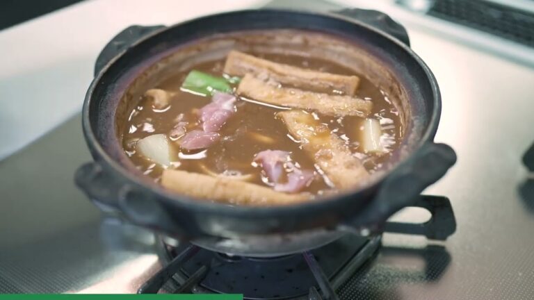 味噌煮込うどんの作り方 〜リアルタイム動画〜