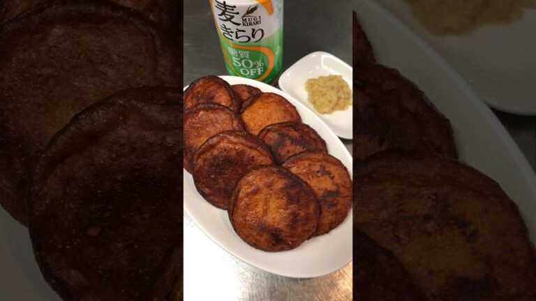 かんたんさつま揚げ焼き　 #さつま揚げ