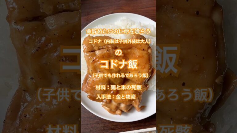 コドナ飯a.k.a和風ガパオライスfeat.コドナの小言