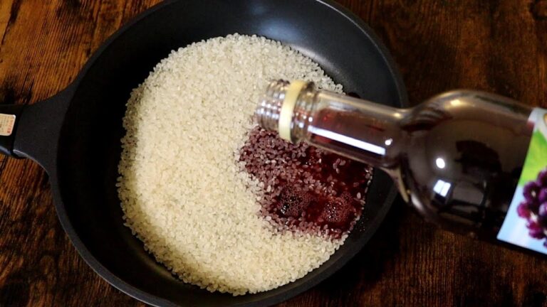 赤ワインを入れたお米はどうなると思いますか？