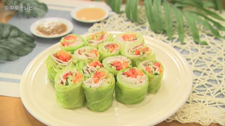 食卓のひみつ「生春巻き風サラダ」キャッチ！2022/4/27放送