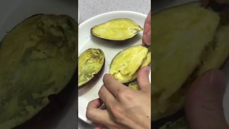 まるごとスイートポテトの作り方 #Shorts