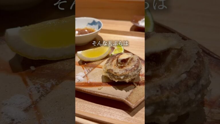 【日本橋 蕎ノ字】予約困難な蕎麦で〆る天ぷら店