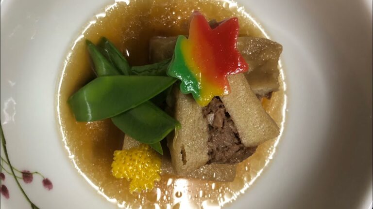 🌍【高野豆腐のオランダ煮】🇳🇱 　　　　佐久斗第73弾🌟🔪　#高野豆腐