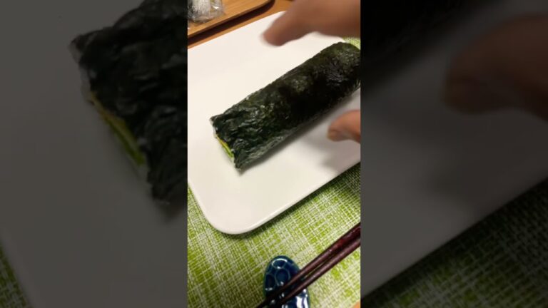 今年もやってまいりました恵方巻、豚バラ肉がナイス