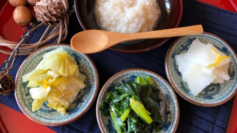 【塩麹の作り方と漬物】塩麹を使った浅漬のお漬物（大根漬け・白菜漬け・小松菜漬け）🗻信州の冬の風景