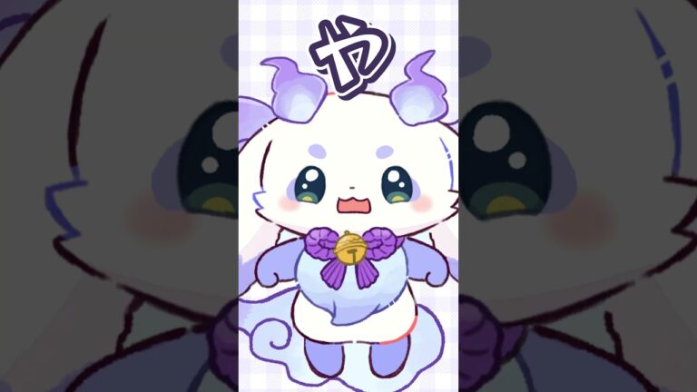 周央サンゴのモノマネをして一人茶番を繰り広げるルンルン【漫画】