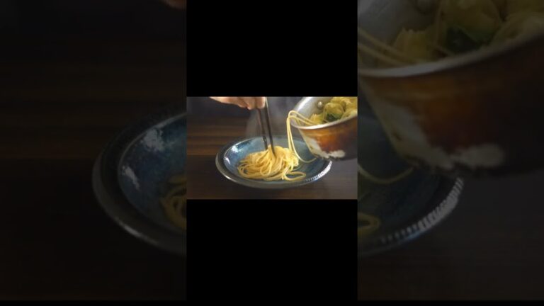 イタリア料理 キャベツとアンチョビのパスタ