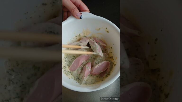 魚肉ソーセージの天ぷら♡︎︎︎#shorts