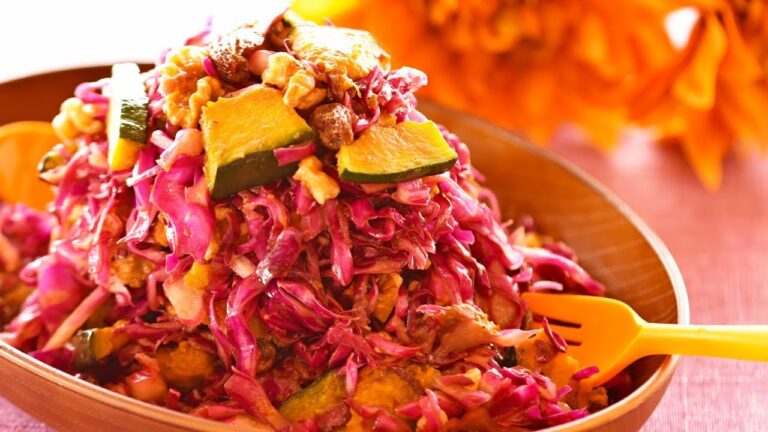 【Halloween】ハロウィンカラーのマリネサラダ！ ~  Marinated salad【料理レシピはParty Kitchen🎉】