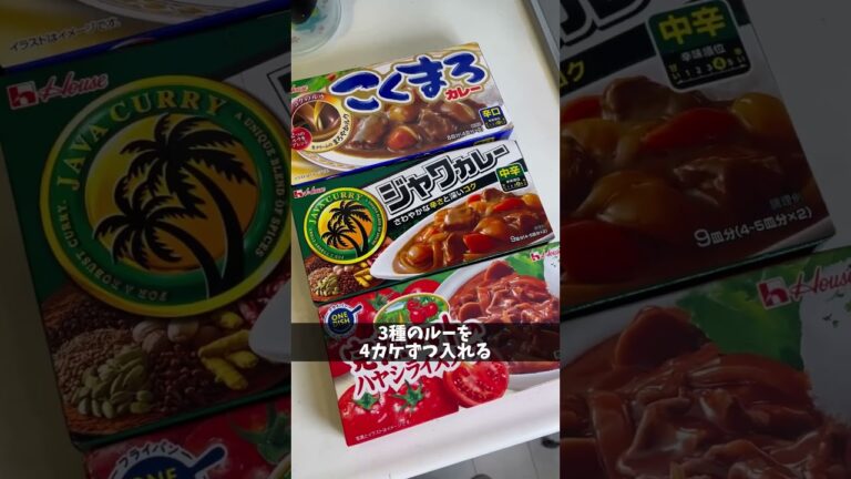 母ちゃんのカレーを作る1日